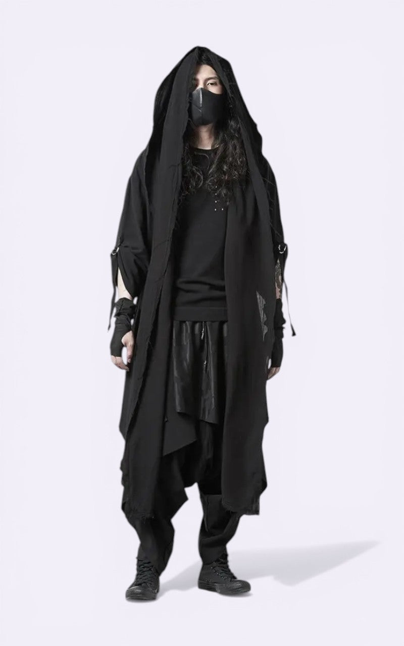 ARENS Techwear Gothic Long Cloak