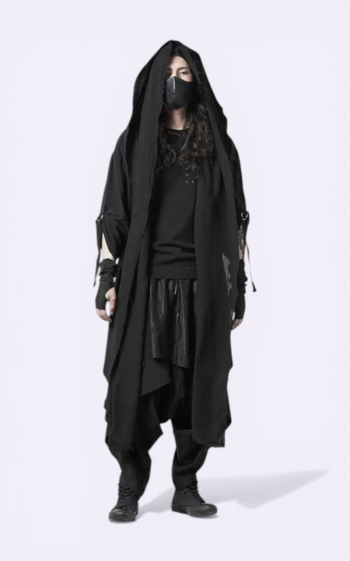 ARENS Techwear Gothic Long Cloak