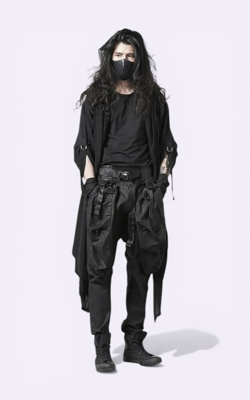 ARENS Techwear Gothic Long Cloak