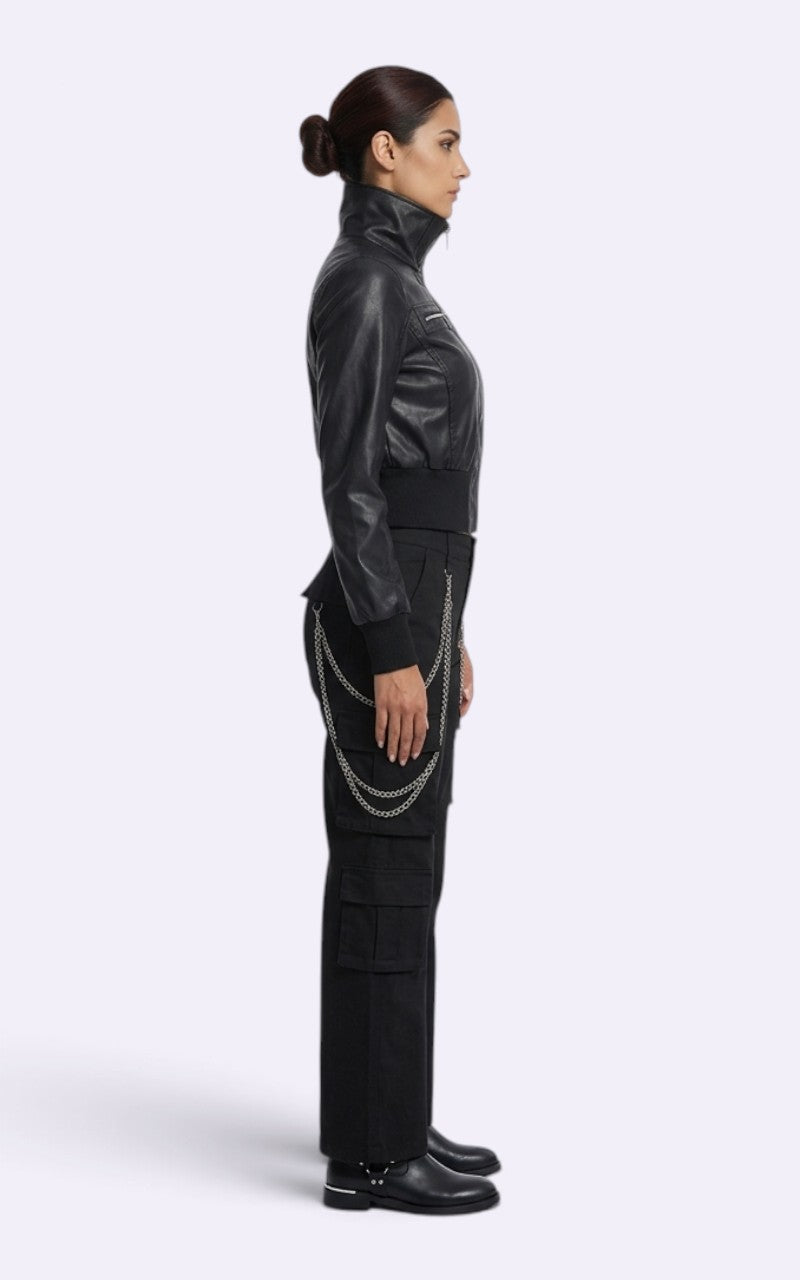 AltGoth Vintage PU Jacket