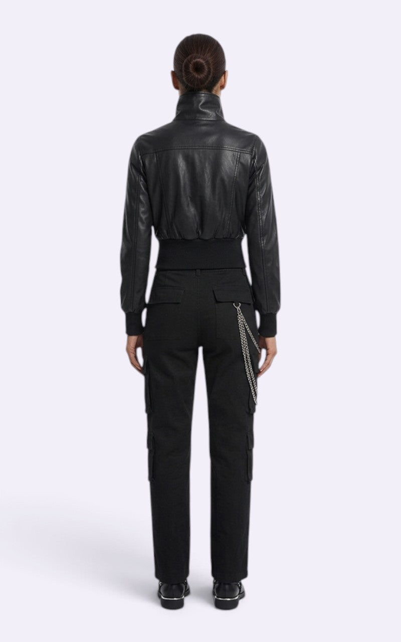AltGoth Vintage PU Jacket