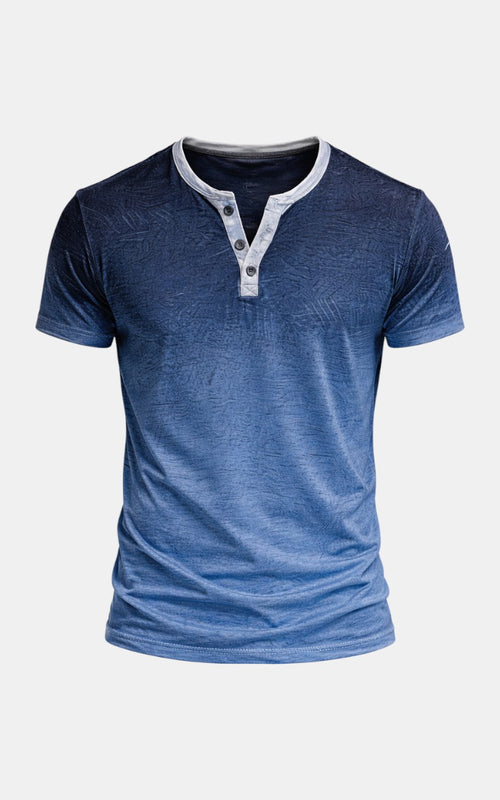 CHRONOS VINTAGE 3D Henley Tee