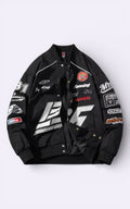 American Embroidered Varsity Hooded Jacket