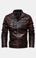 Classic Motorcycle PU Jacket