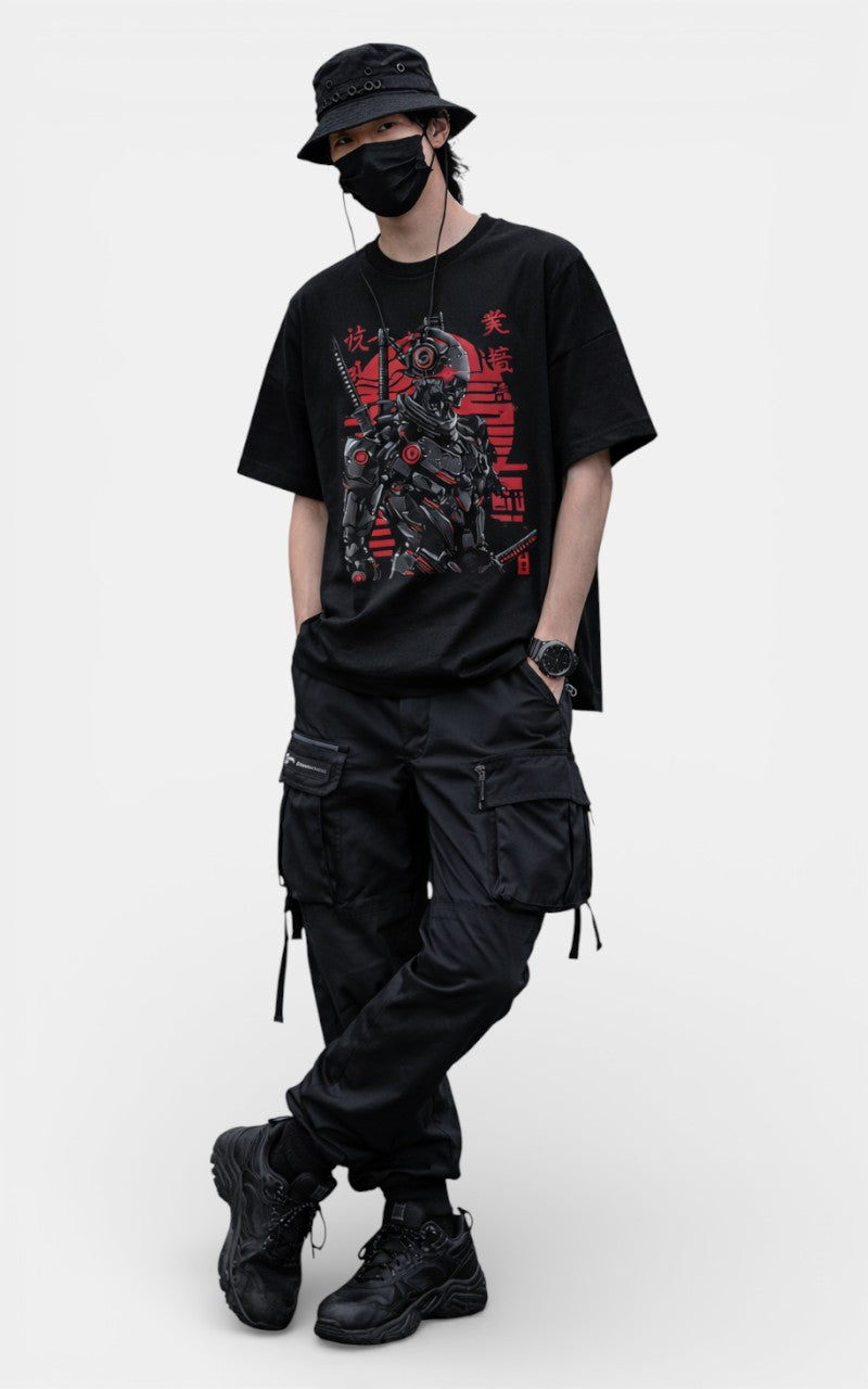 Cyber Samurai Graphic Tee