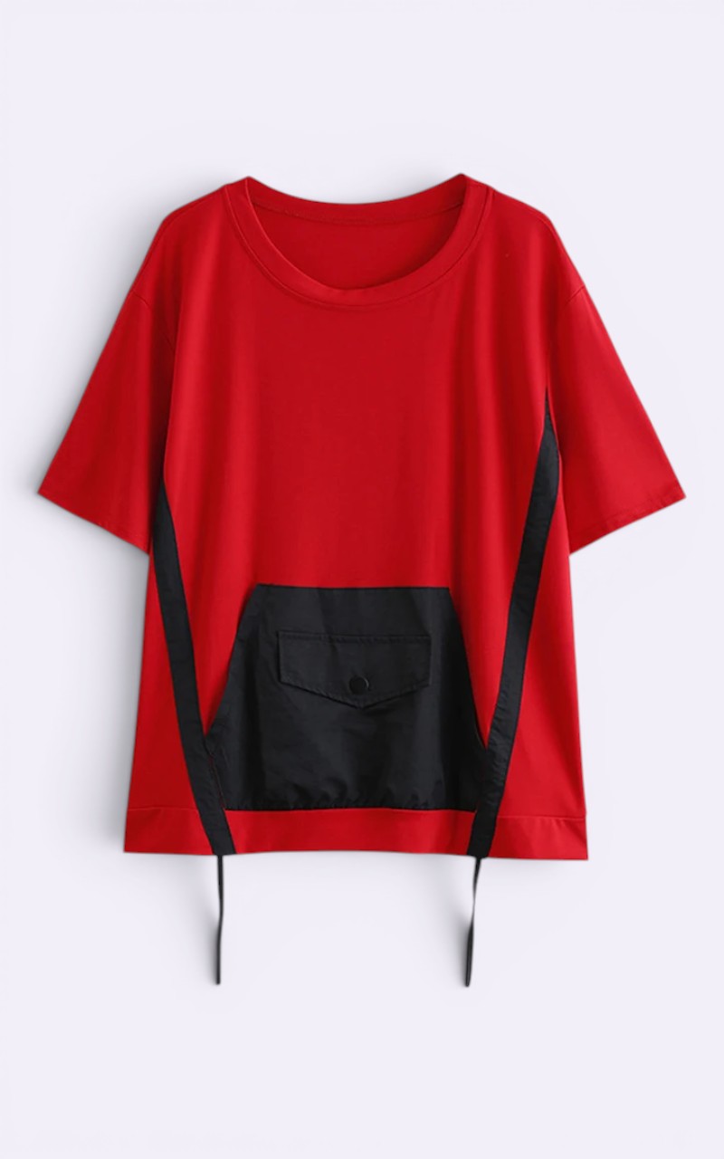 Cyberpunk Color Block Tee