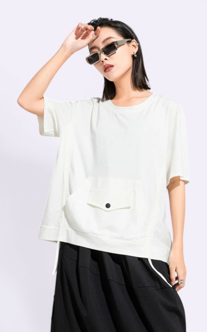 Cyberpunk Color Block Tee