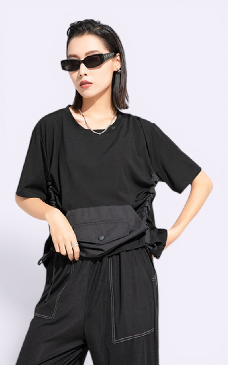 Cyberpunk Color Block Tee