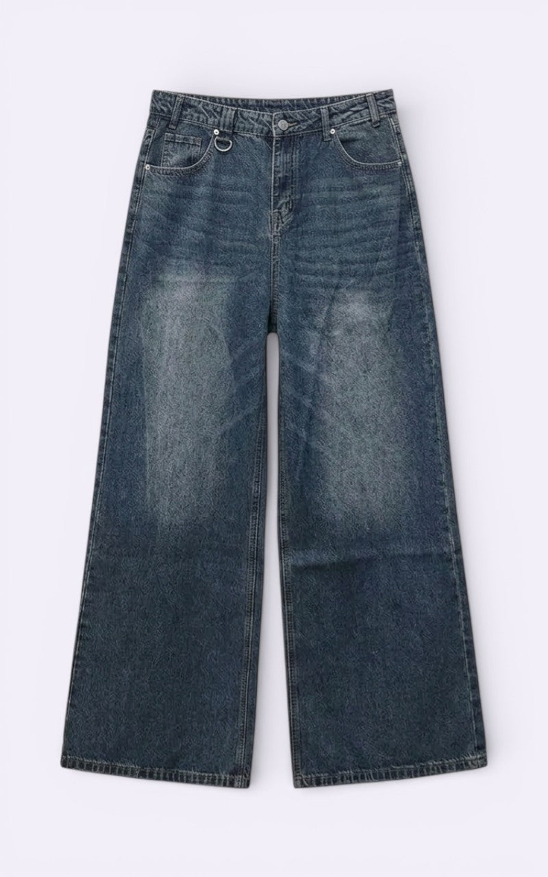 Denim Casual Baggy Jeans Y2k