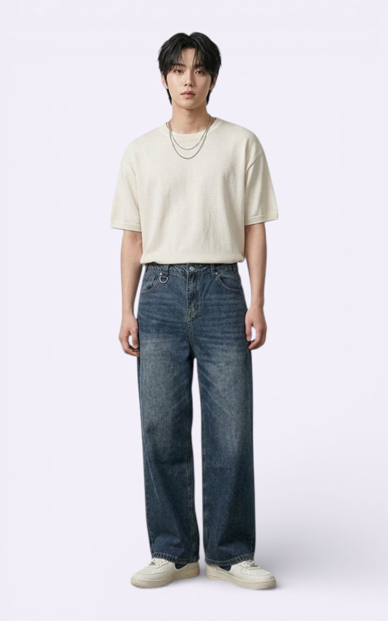 Denim Casual Baggy Jeans Y2k