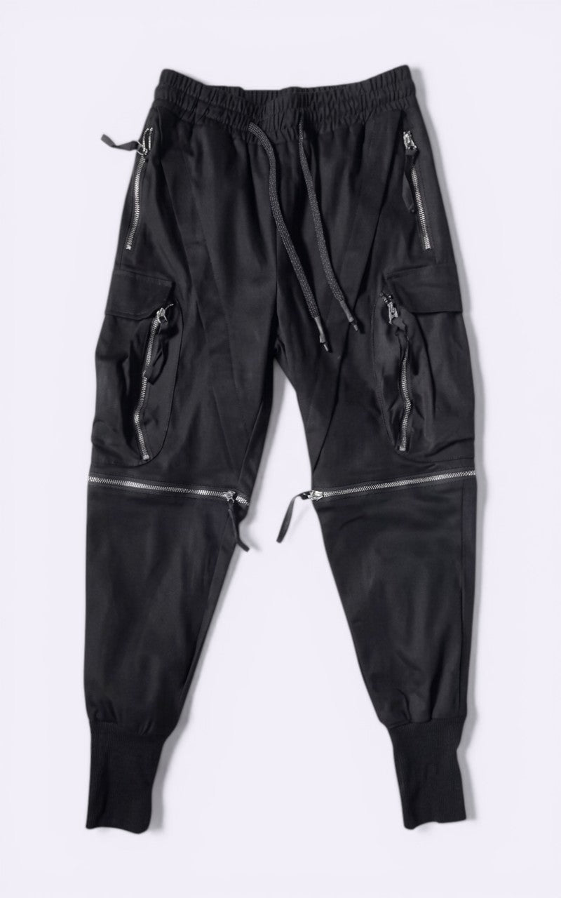 Detachable Multi-Pocket Techwear Pants