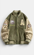 Embroidered Baseball Bomber Jacket