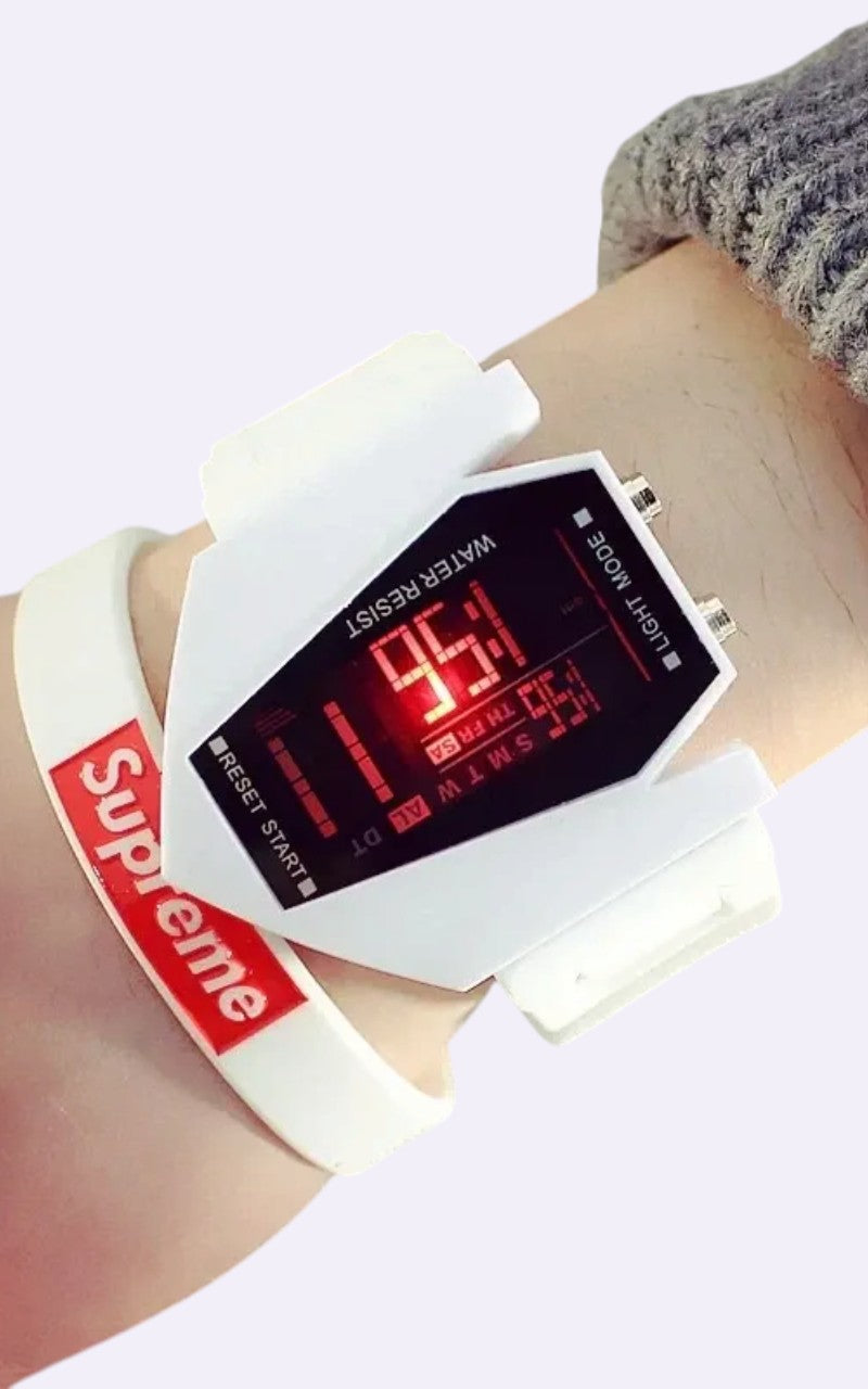 Fighter LED Square Digital Watch