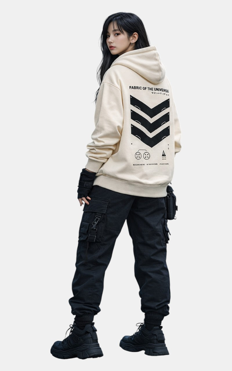 Futuristic Techwear Cyberpunk Hoodie