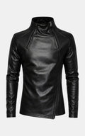 Gothic Fleece Leather Jacket