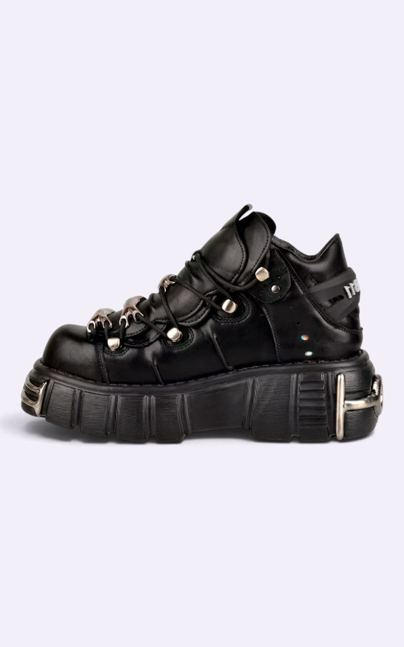 Gothic Metal Toe Sneakers