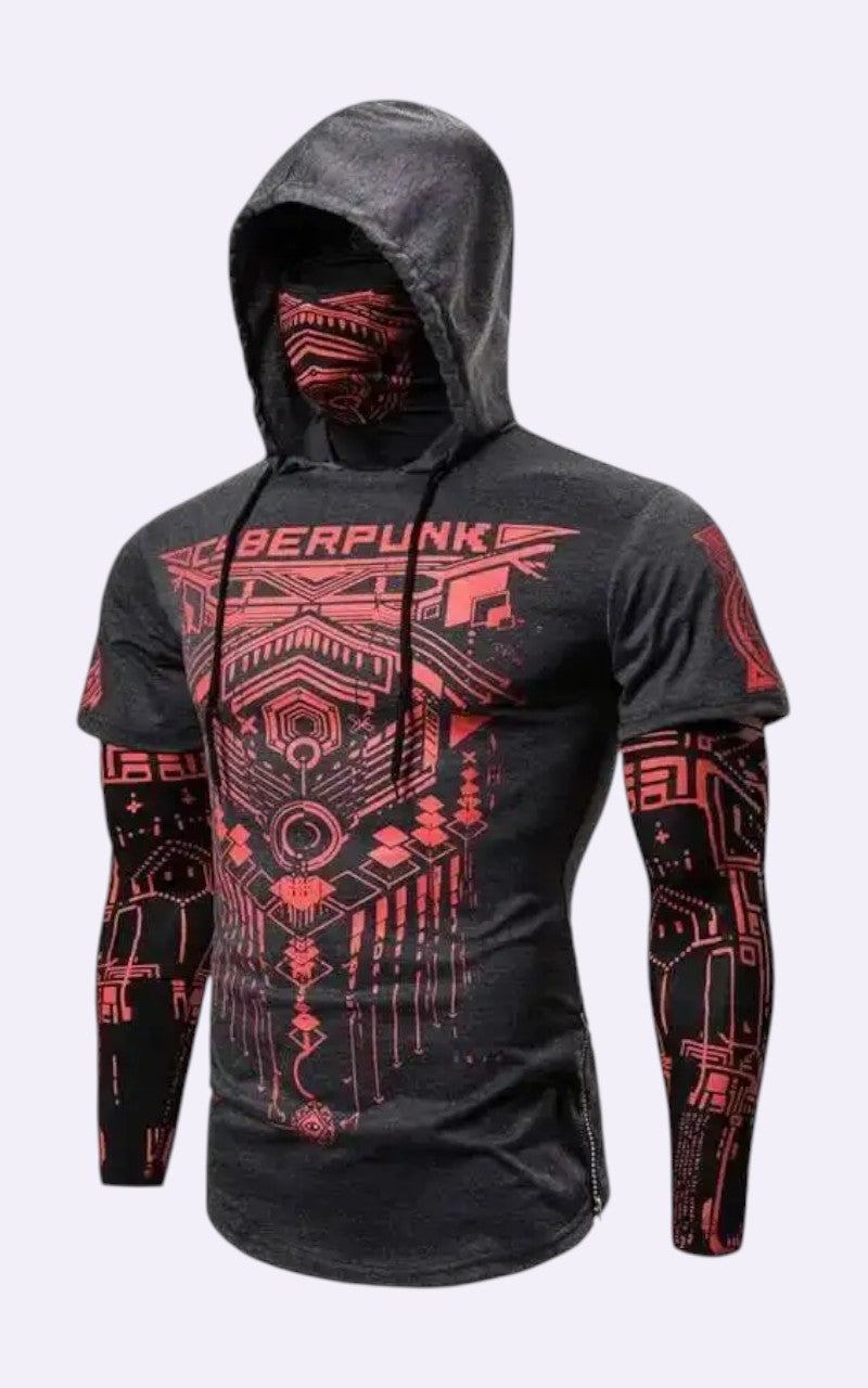 HKSH Cyberpunk Thin Hoodie