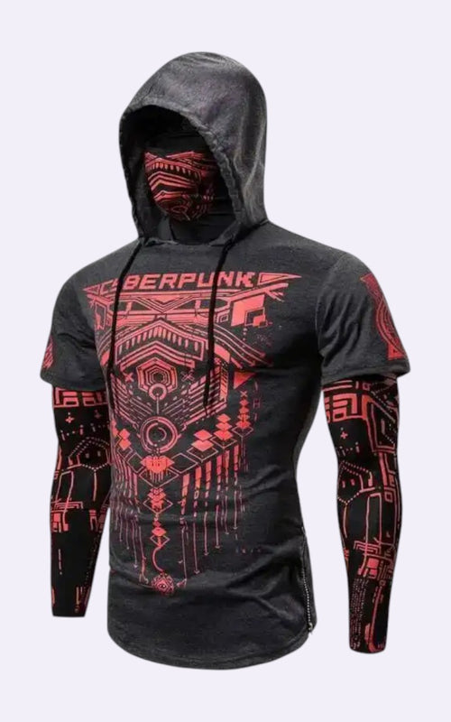 HKSH Cyberpunk Thin Hoodie
