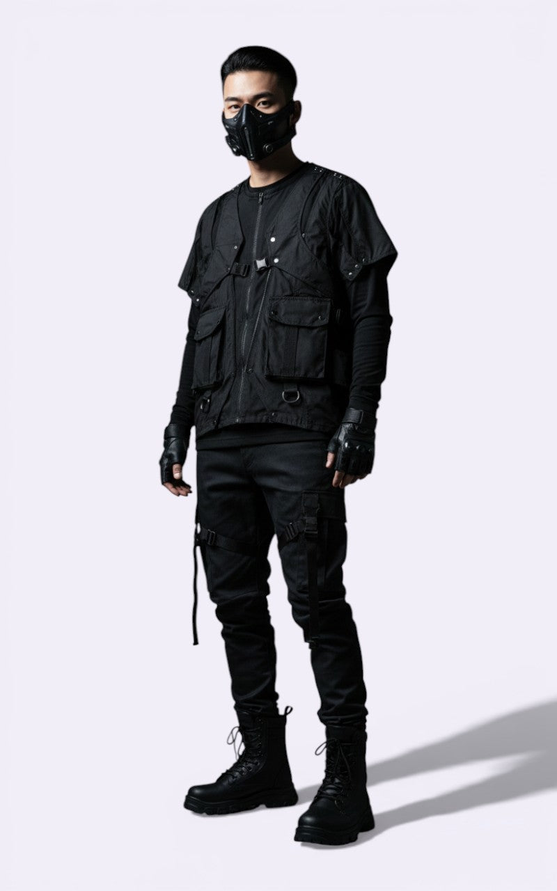 HKSH Deconstructed Punk Layered Tee