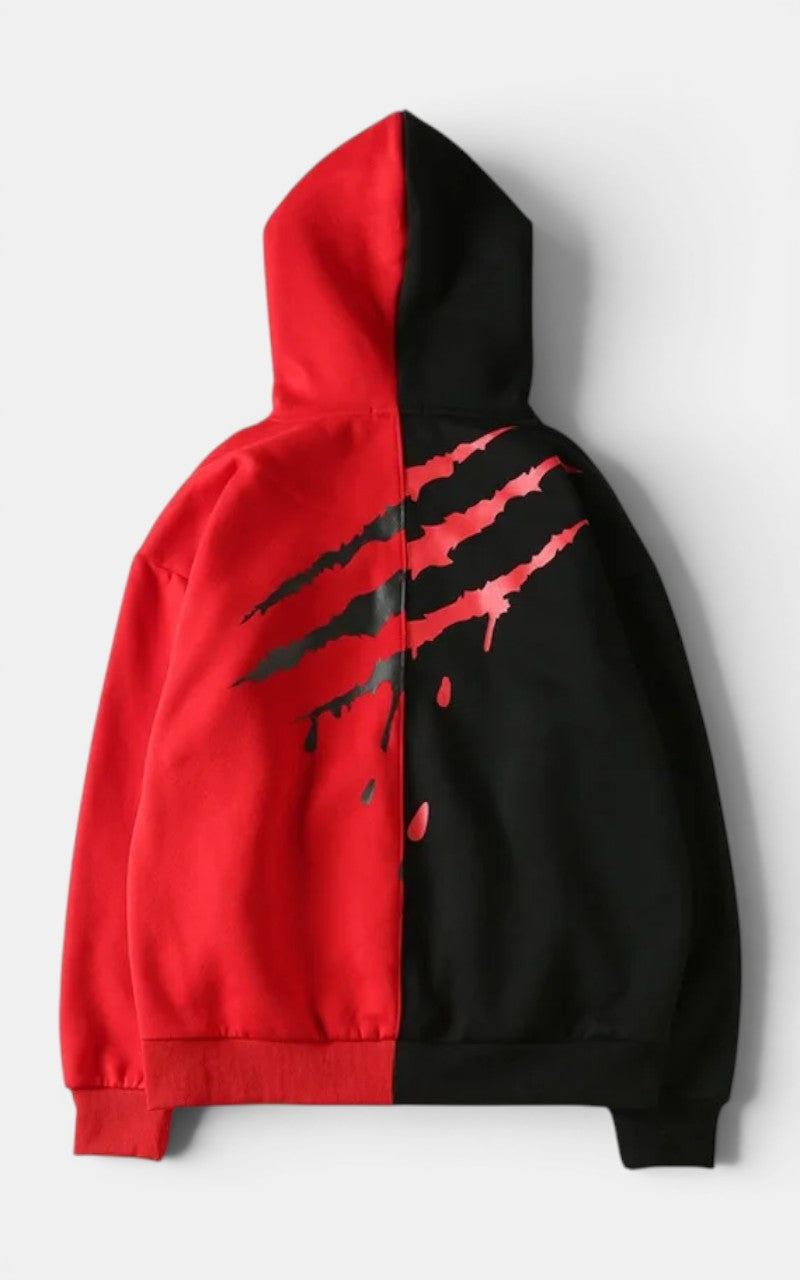 Techwear Patchwork Sweatshirt