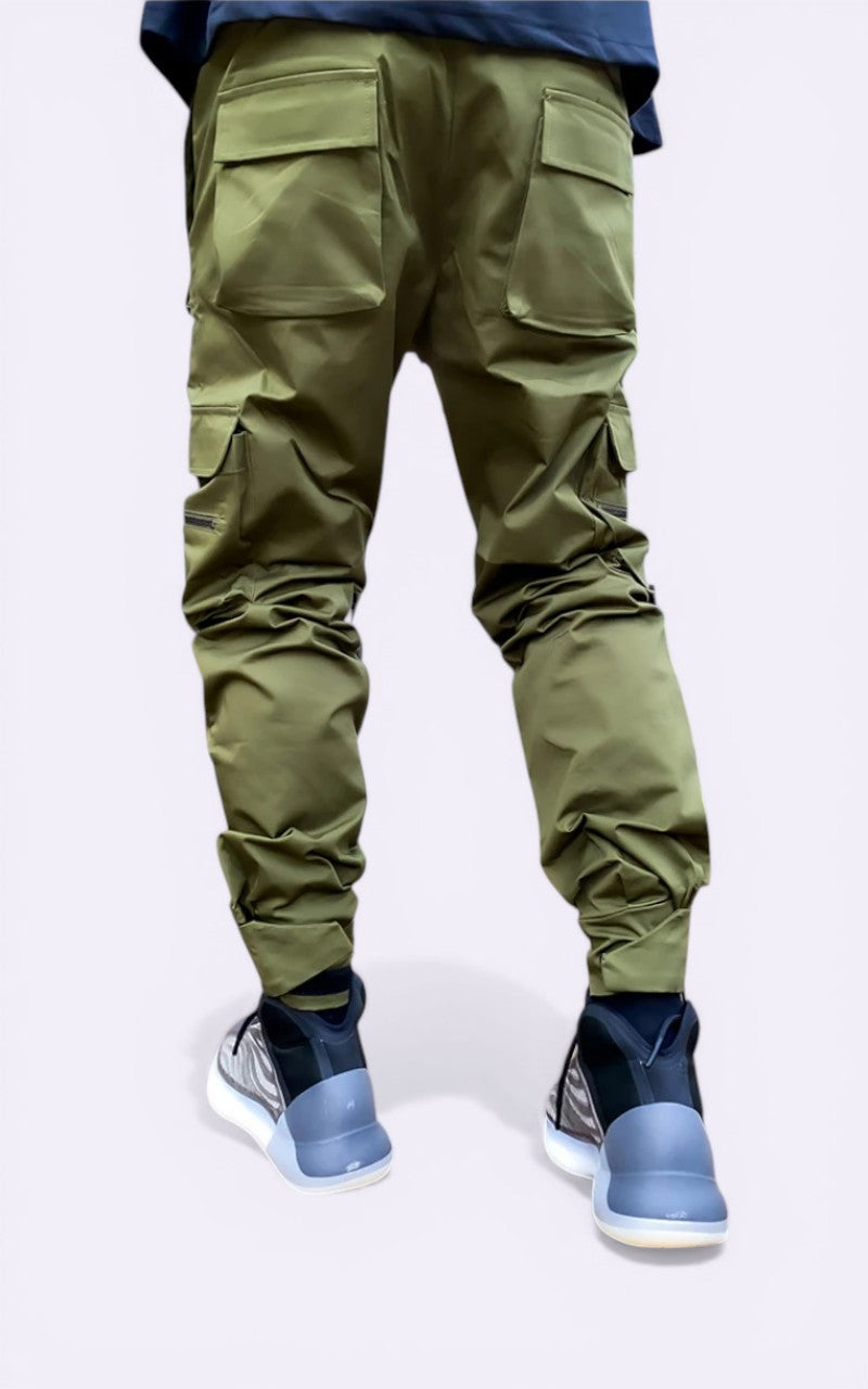 Hip Hop Reflective Cargo Pants
