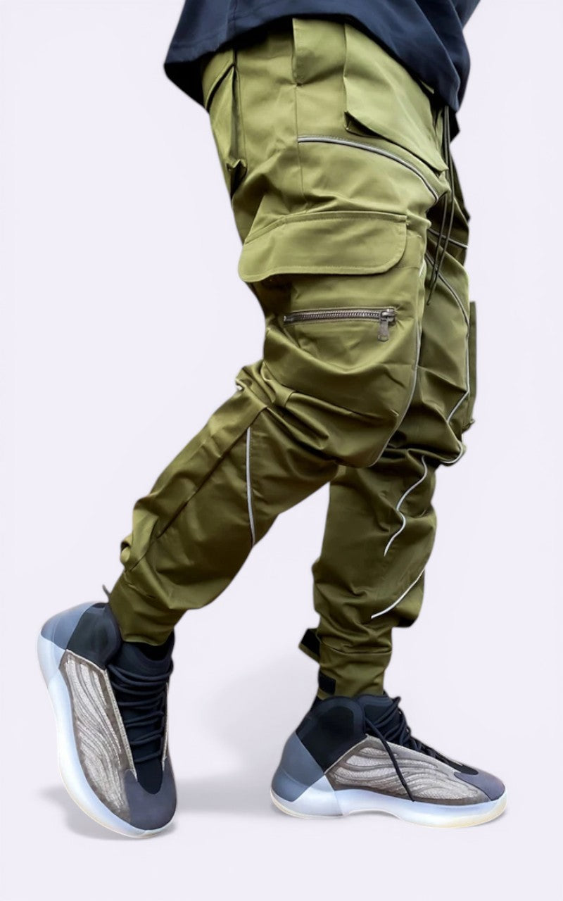 Hip Hop Straight Cargo Pants