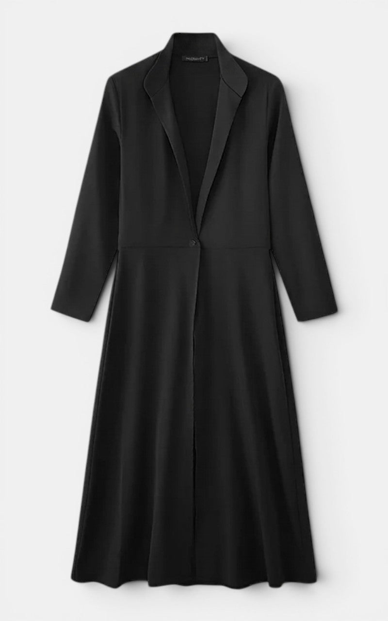 INCERUN Longline Ruffle Blazer