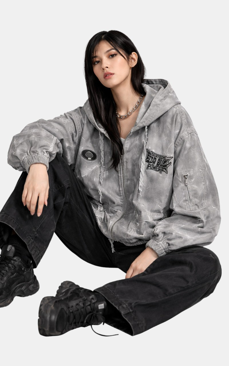 HKSH Techwear Vintage Jacket – Autumn Winter