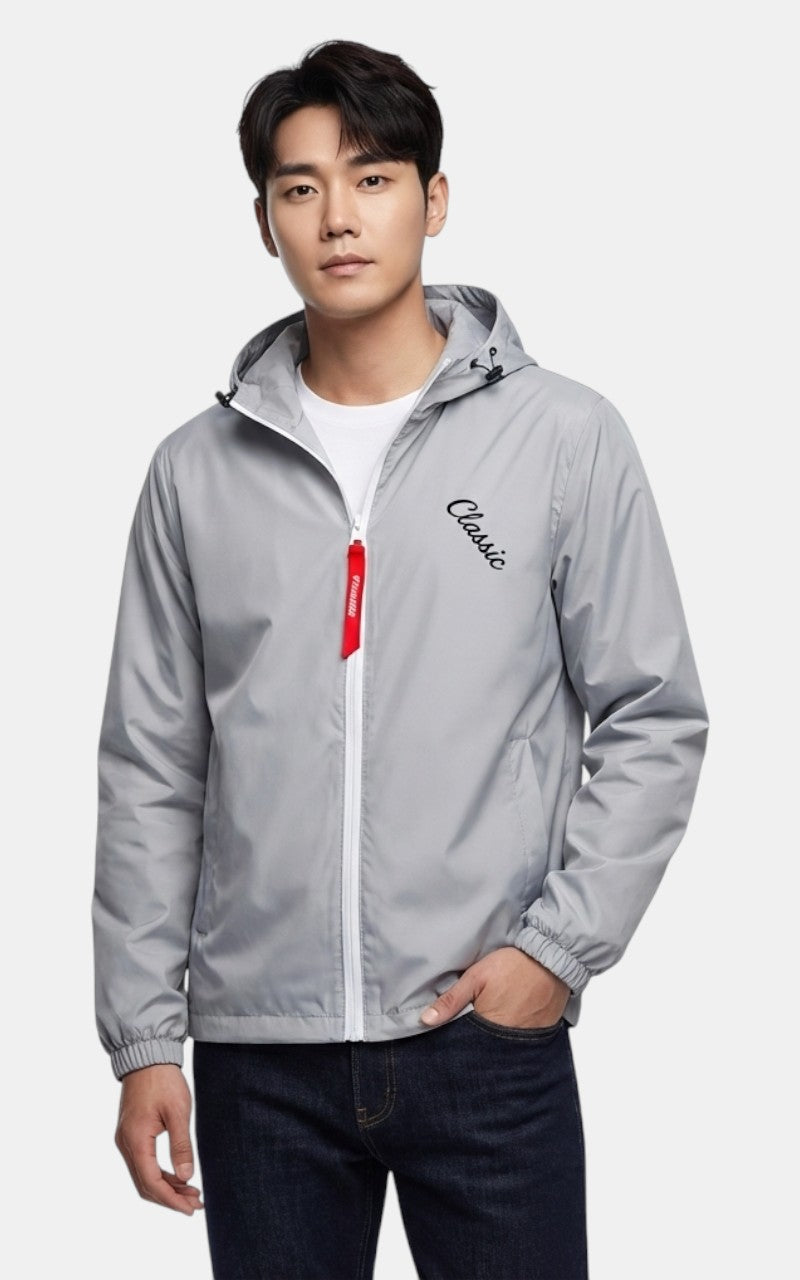 Reflective Night Street Windbreaker