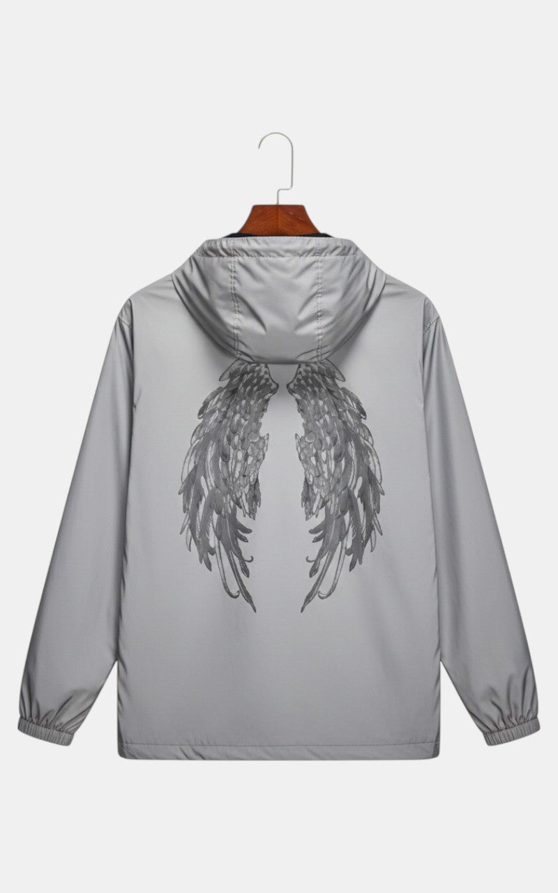 Reflective Night Street Windbreaker