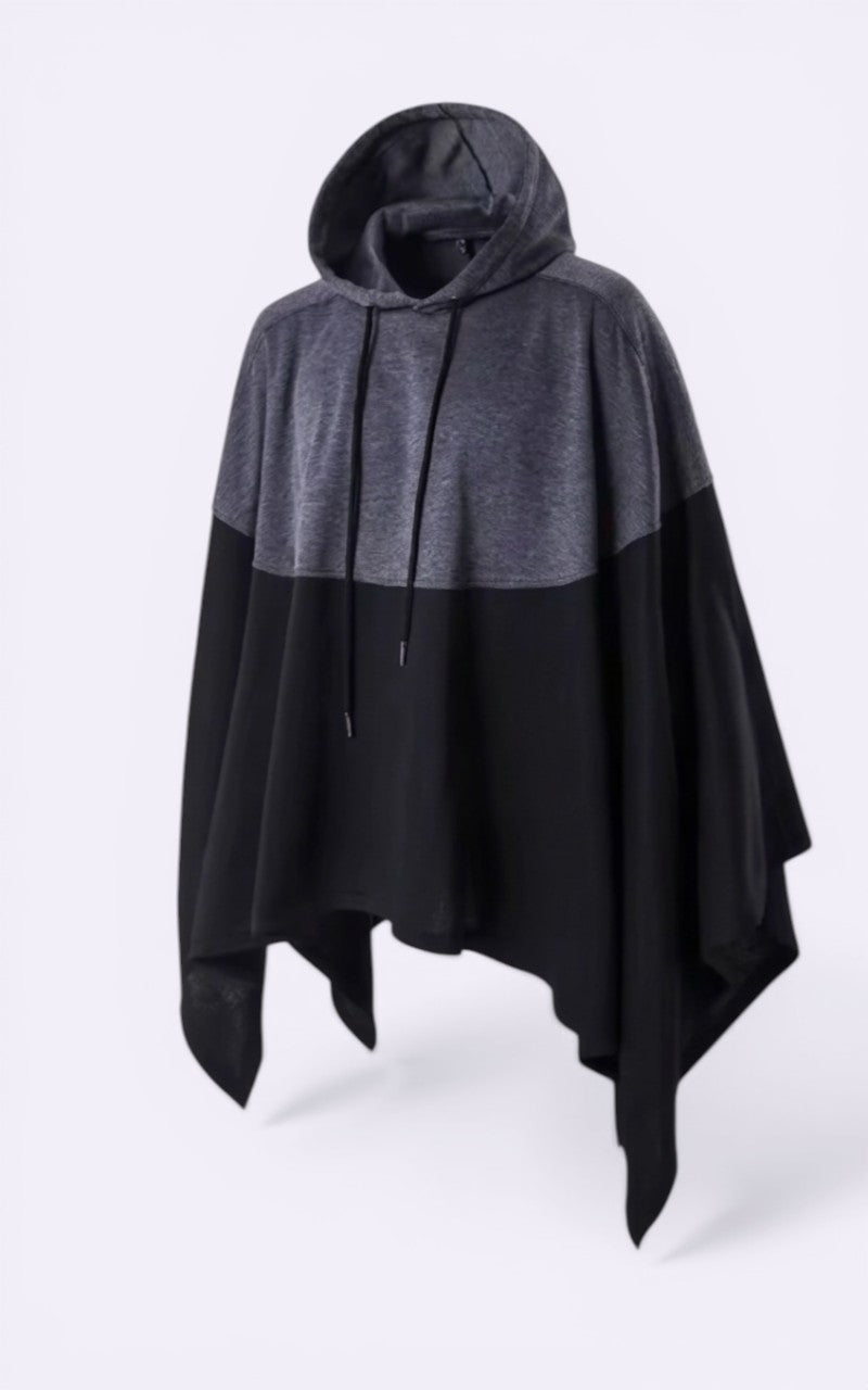 Korean Style Casual Techwear Poncho