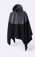 Korean Style Casual Techwear Poncho
