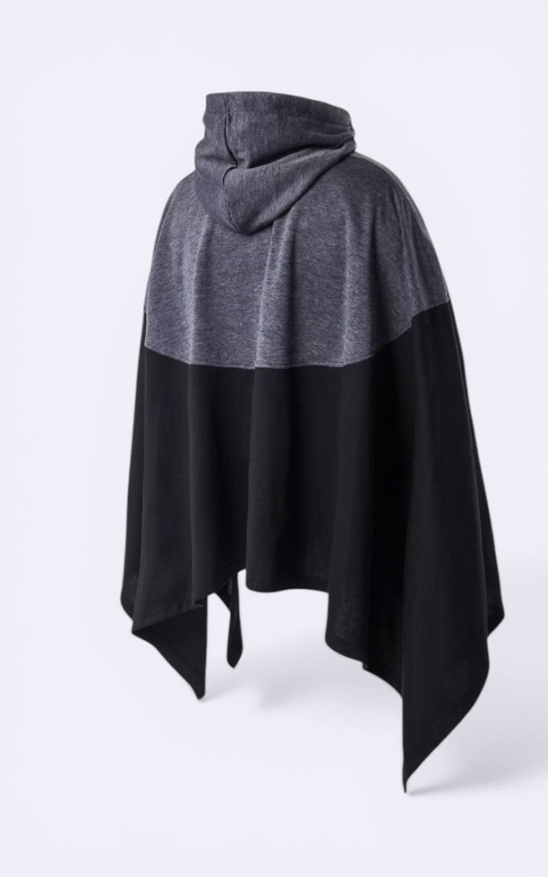Korean Style Casual Techwear Poncho