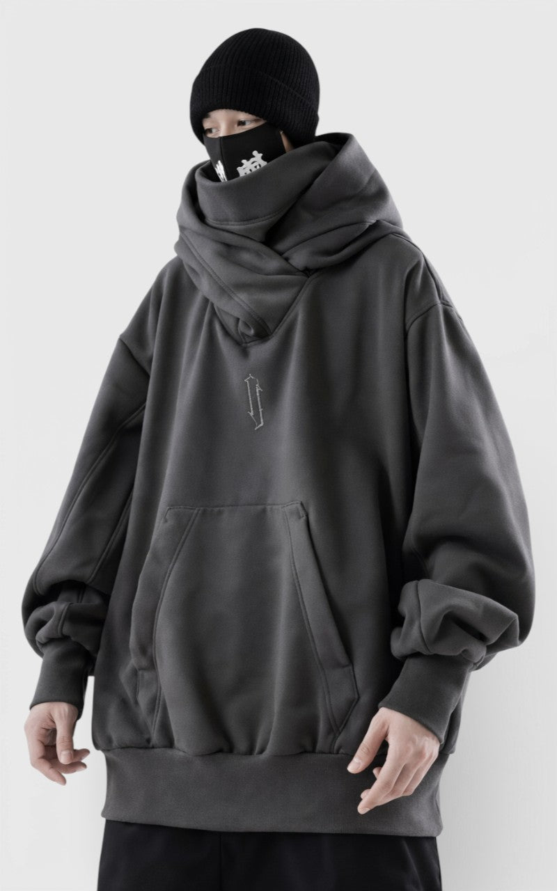 Ninja Turtleneck Street Hoodie