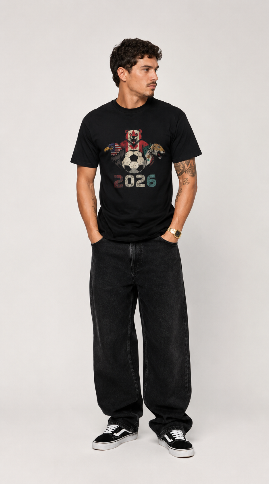 North America Eagle Graphic Tee