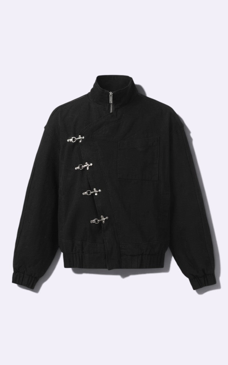 Oversized Techwear Denim Jacket