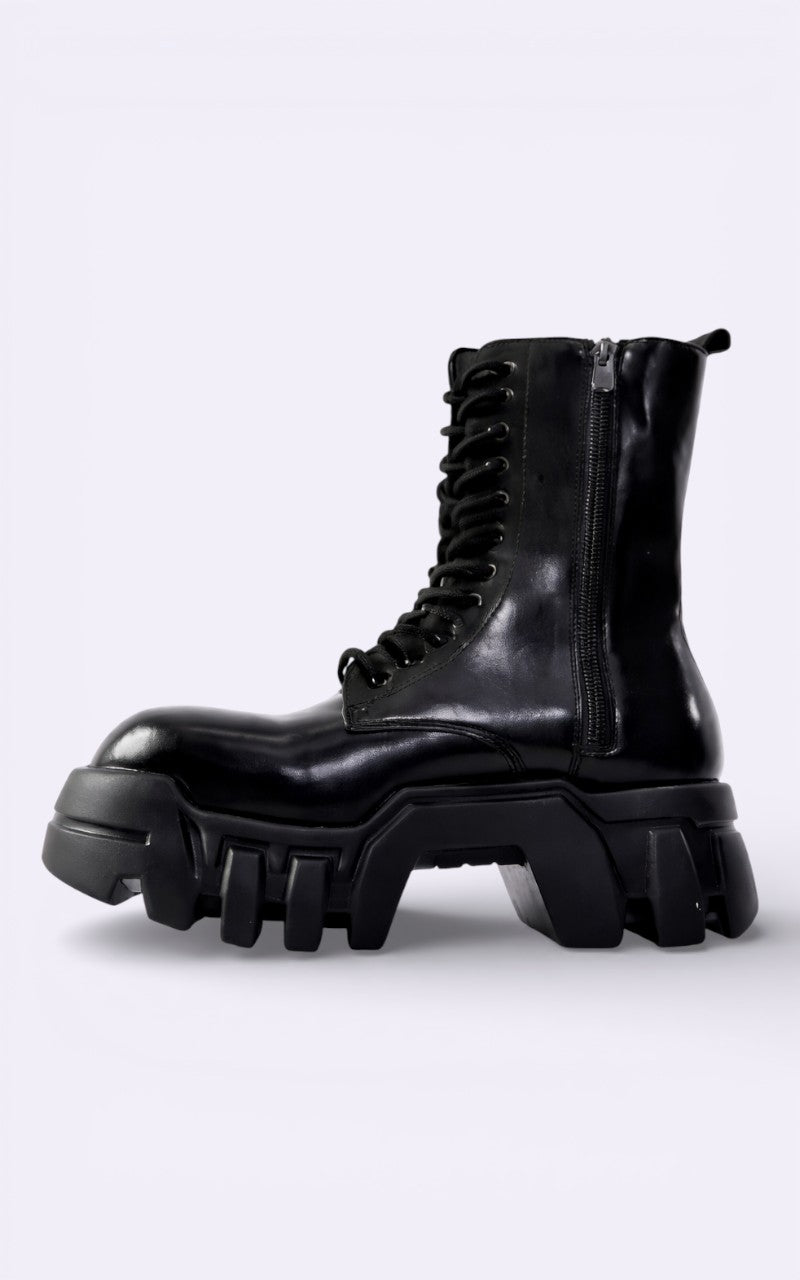 Platform Punk High-Top Boots