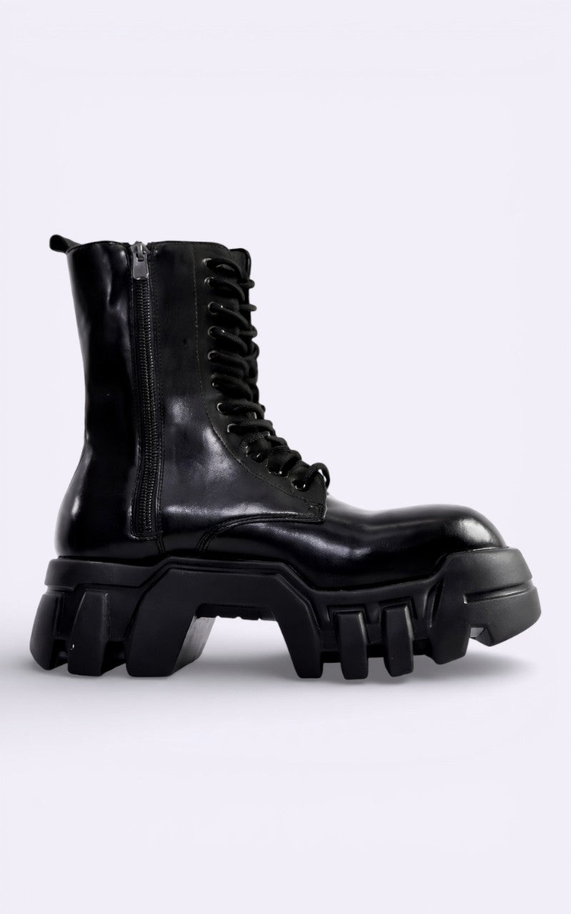 Platform Punk High-Top Boots
