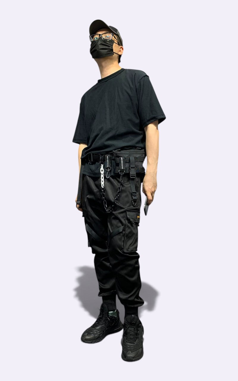 Punk Chain Crossbody Bag