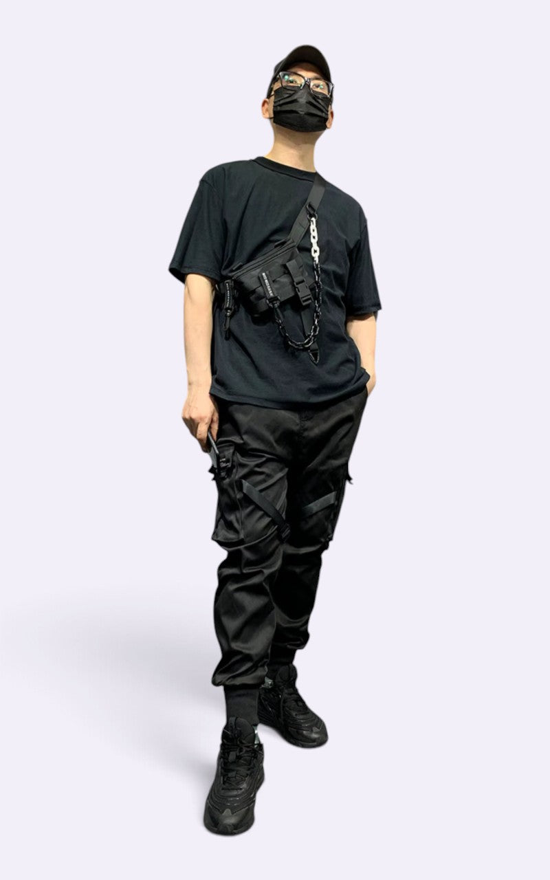 Punk Chain Crossbody Bag