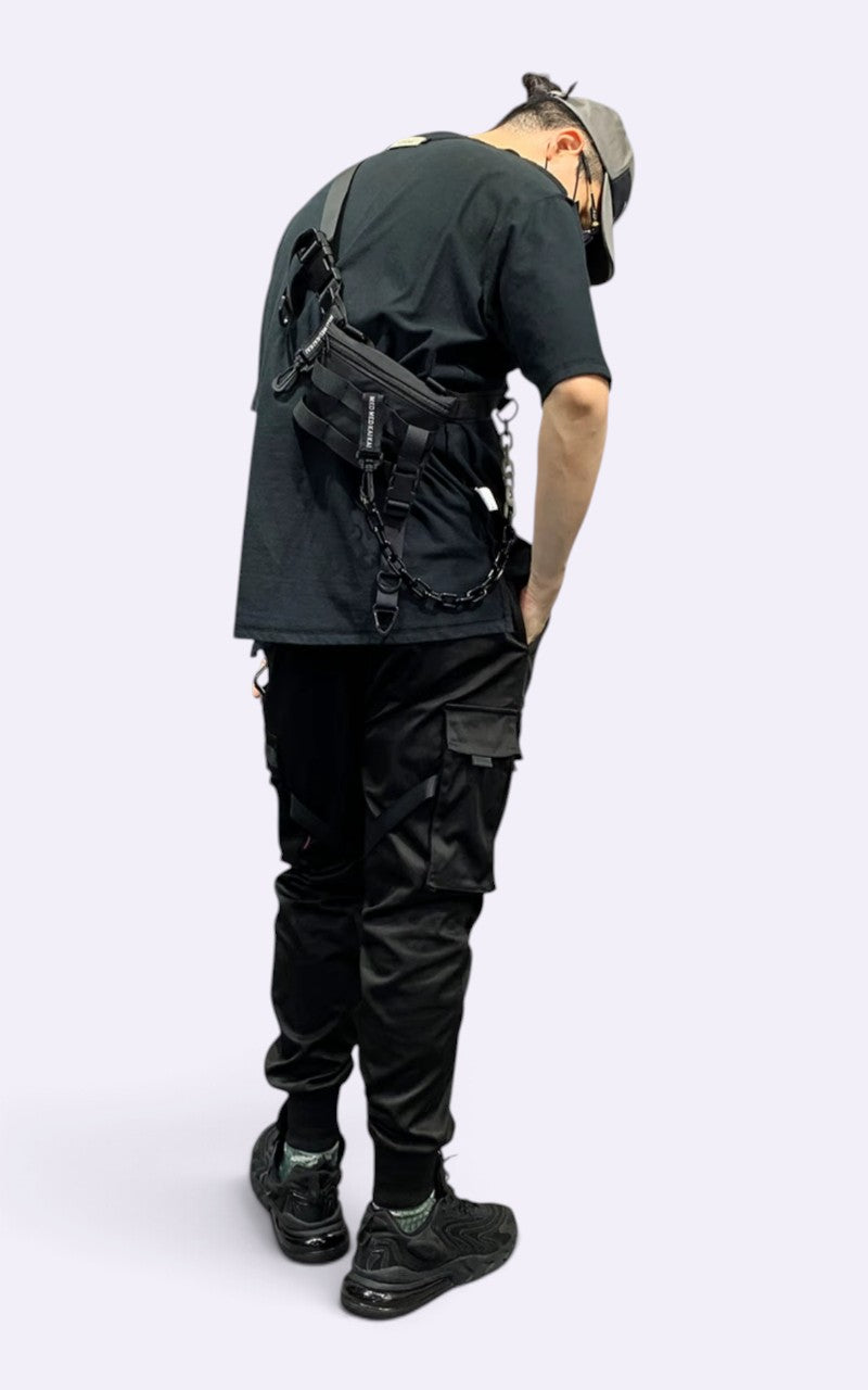 Punk Chain Crossbody Bag