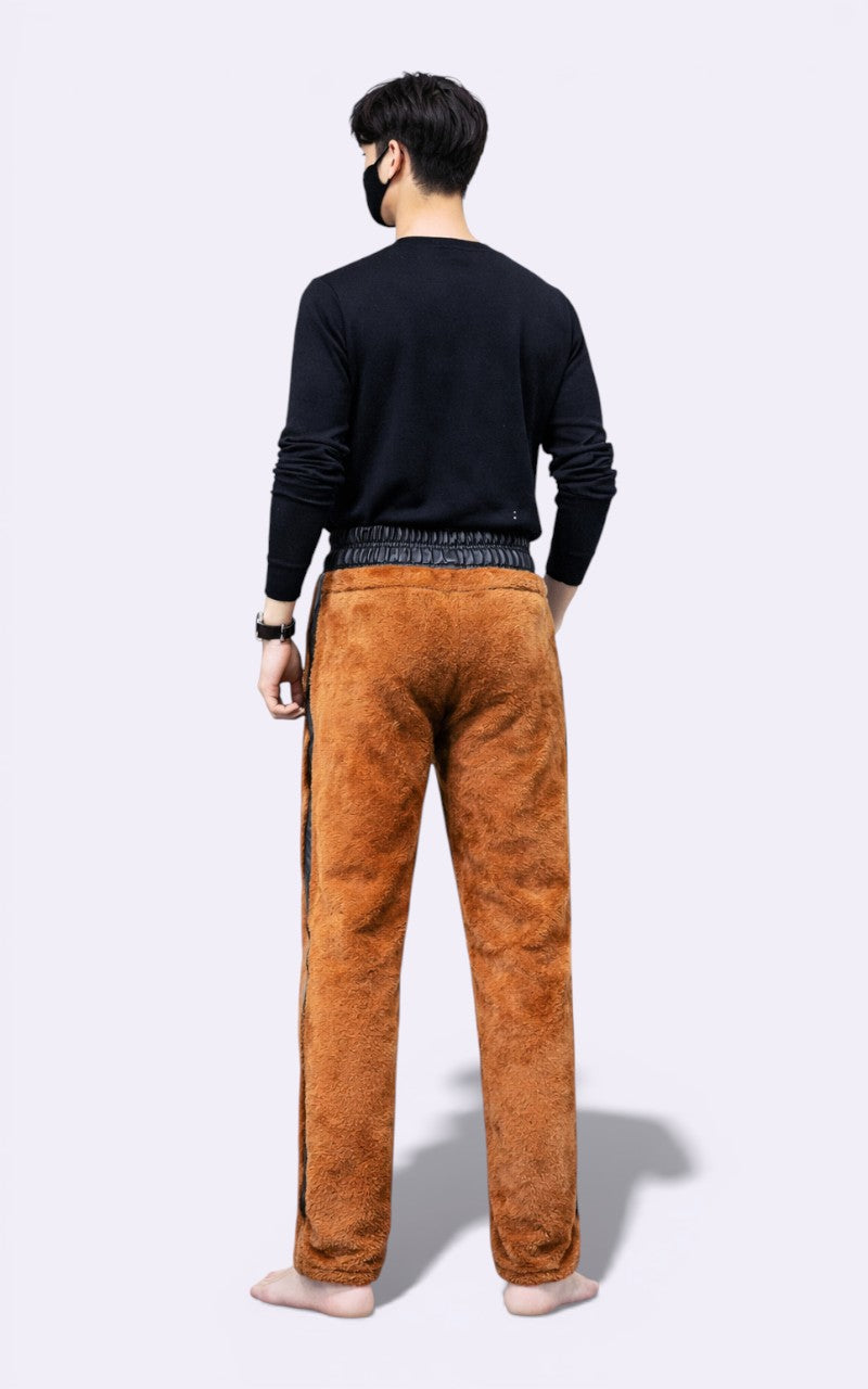 Punk Moto Wide-Leg Leather Pants