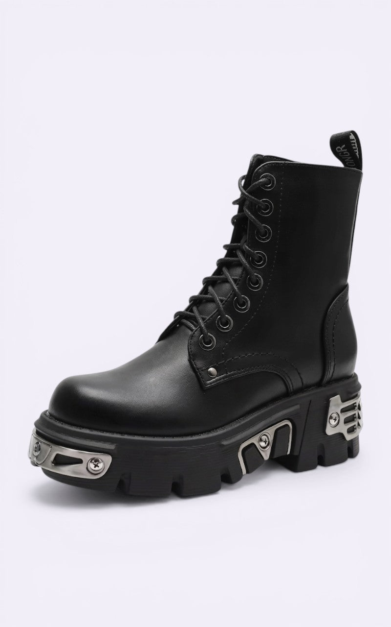 Punk Platform Ankle Boots