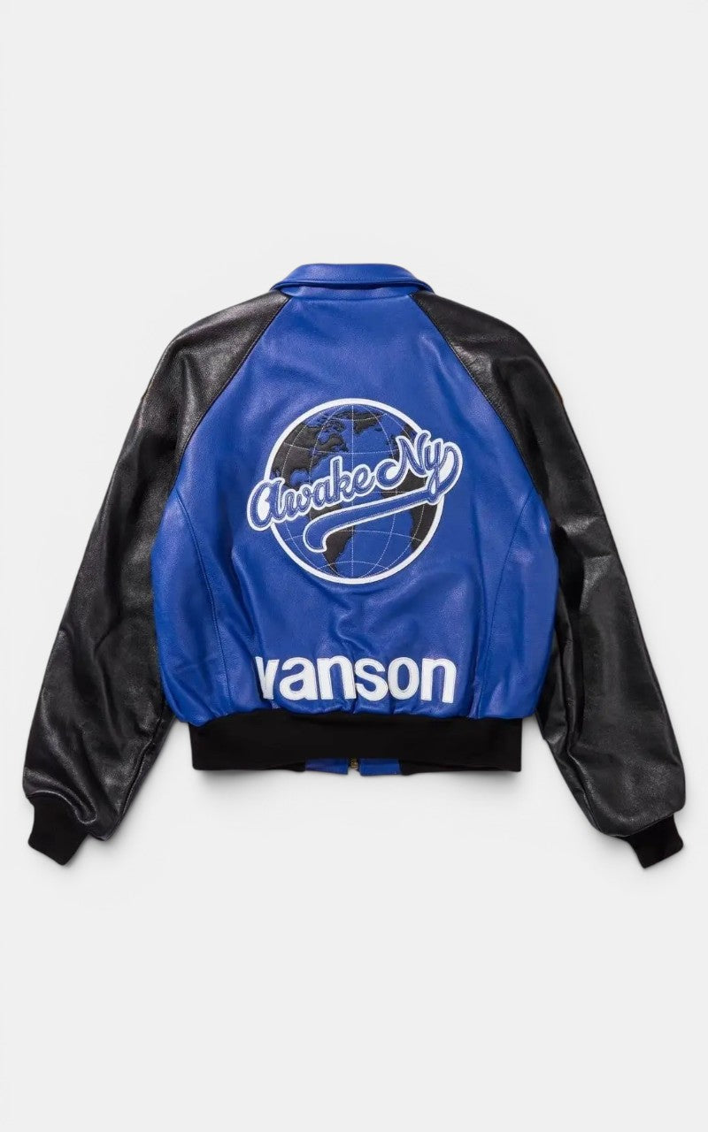 Retro Skull Leather Jacket