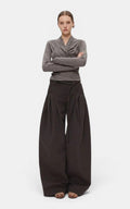 Retro Wide Leg Cargo Pants