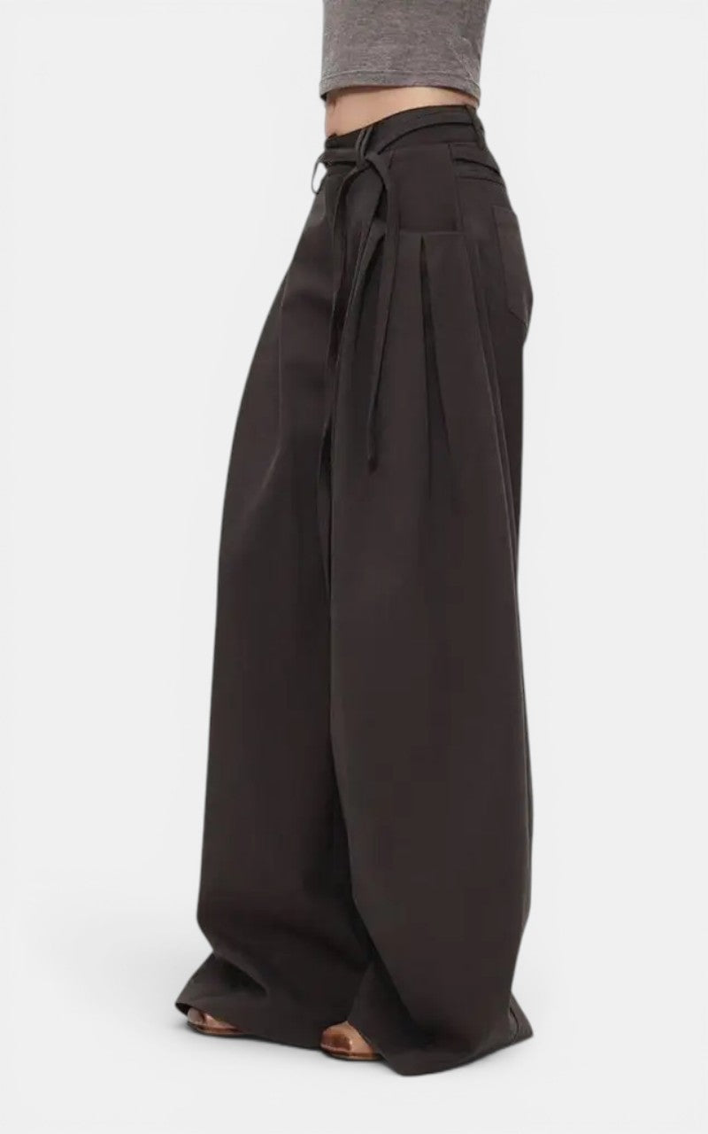Retro Wide Leg Cargo Pants