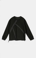 Ribbon Colorblock Sweatshirt