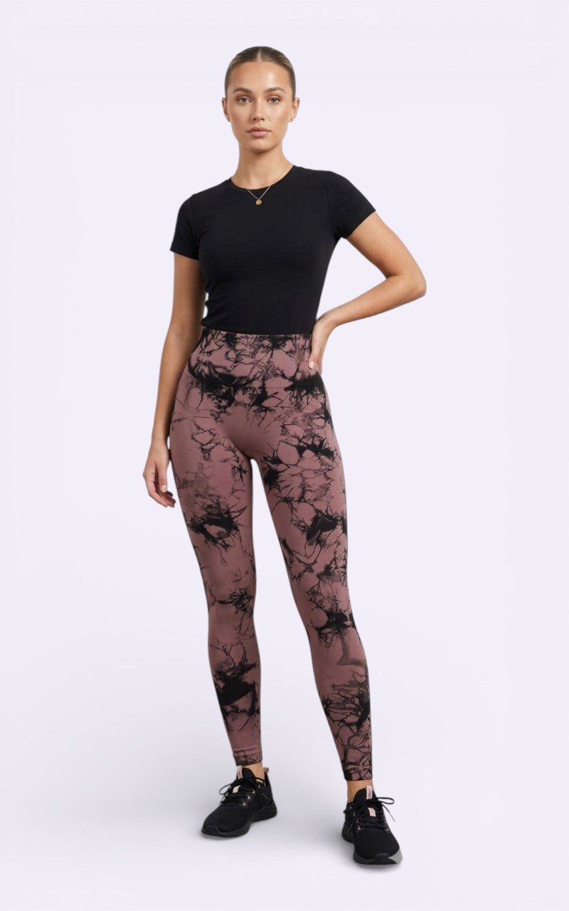 Seamless High-Waist Yoga Leggings