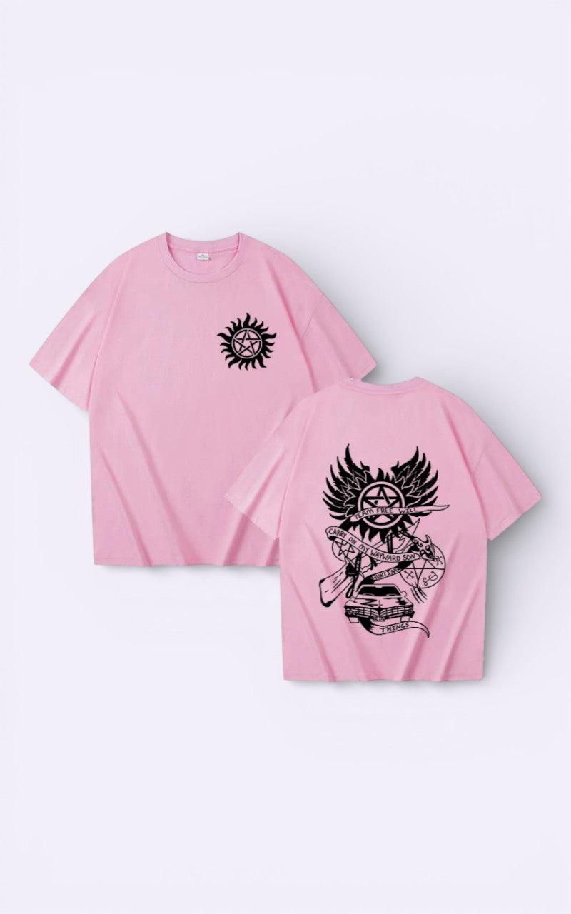 Supernatural Graphic Print T-Shirt