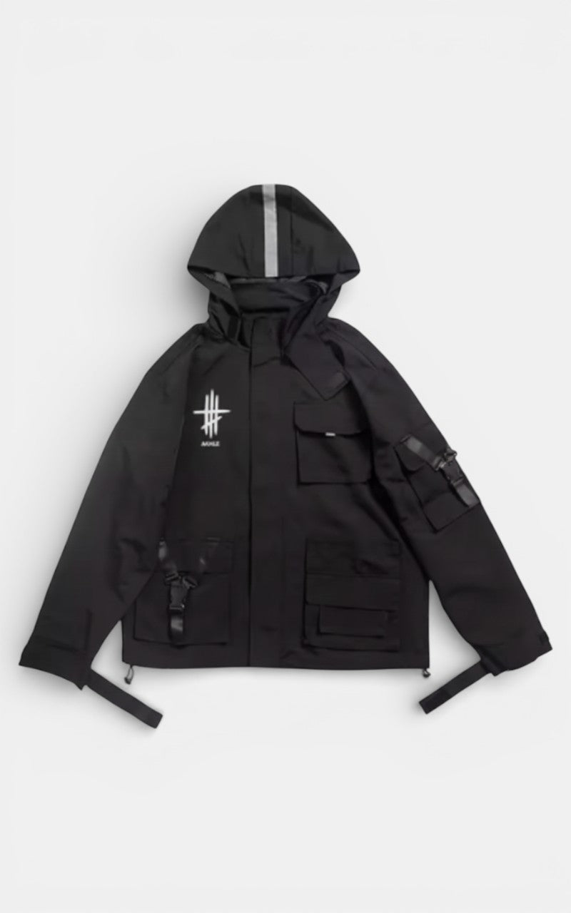 Tactical Cargo Windbreaker Jacket